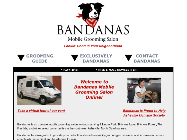 www.bandanasgrooming.com