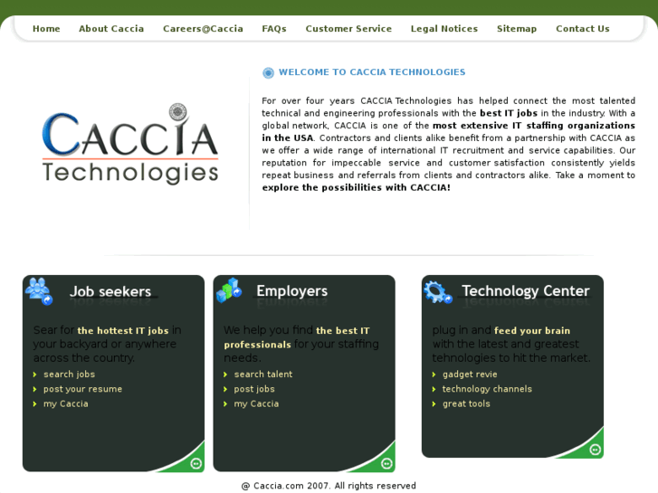 www.cacciatech.com