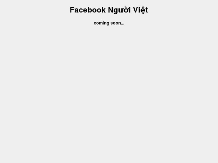 www.facebooknguoiviet.com