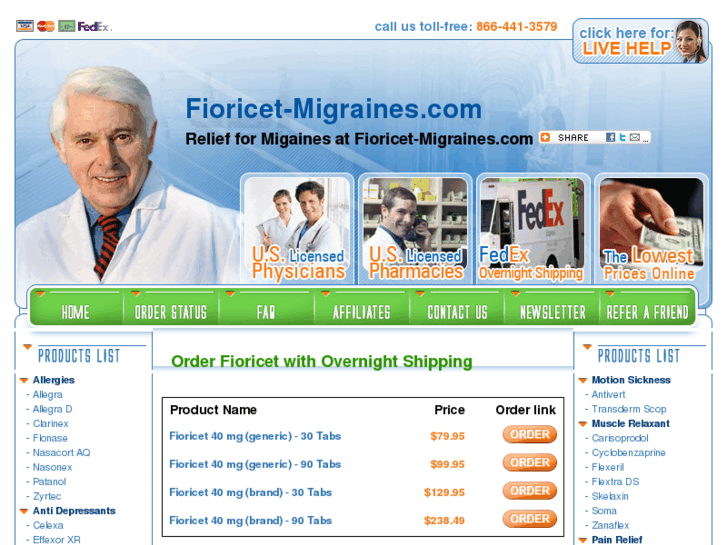 www.fioricet-migraines.com