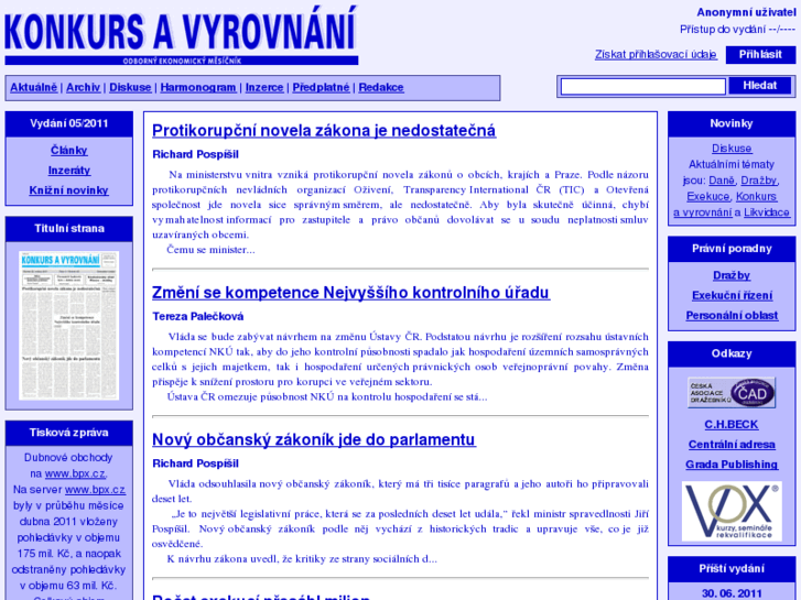 www.konkurs-vyrovnani.cz