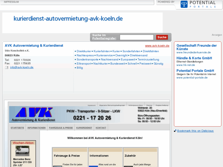 www.kurierdienst-autovermietung-avk-koeln.de