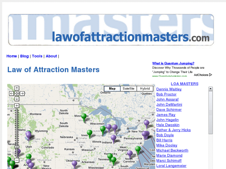 www.lawofattractionmasters.com