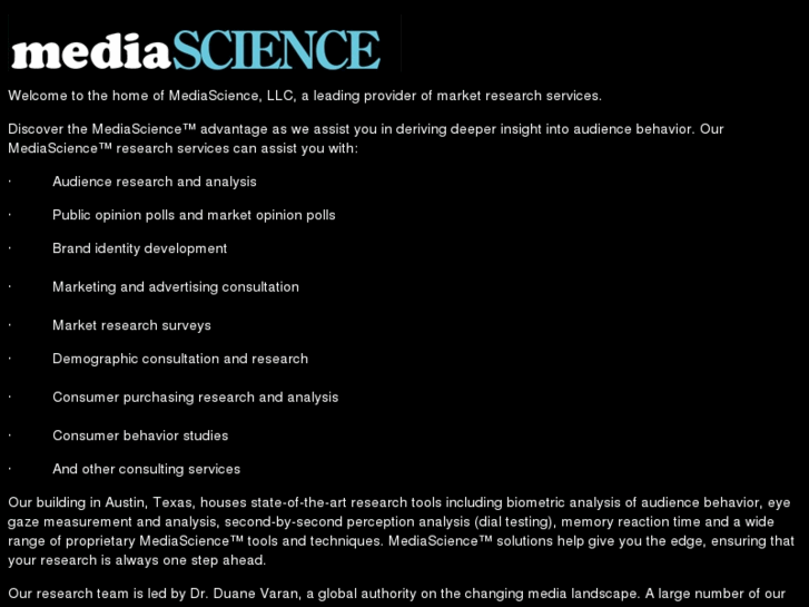 www.mediasciencelabs.com
