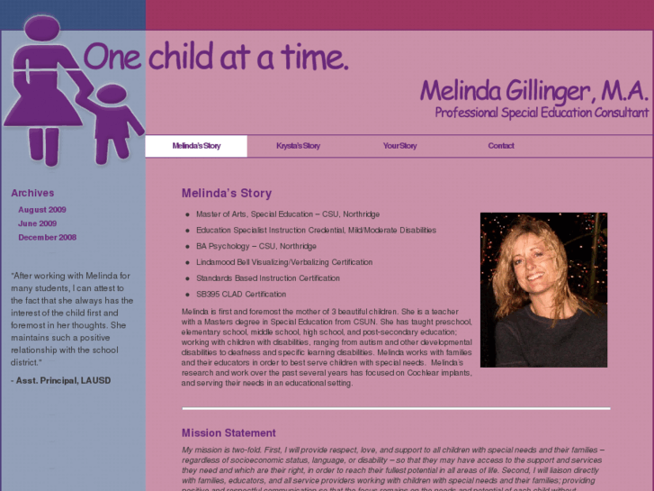 www.melindagillinger.com