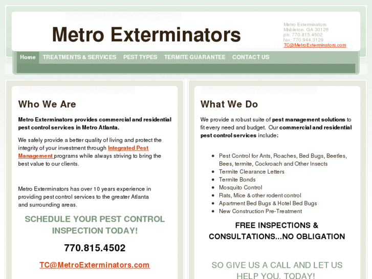 www.metroexterminators.com