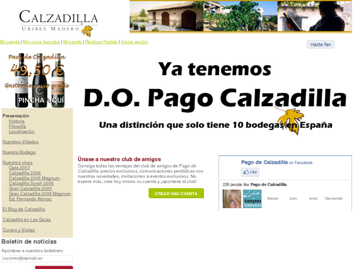 www.pagodecalzadilla.com