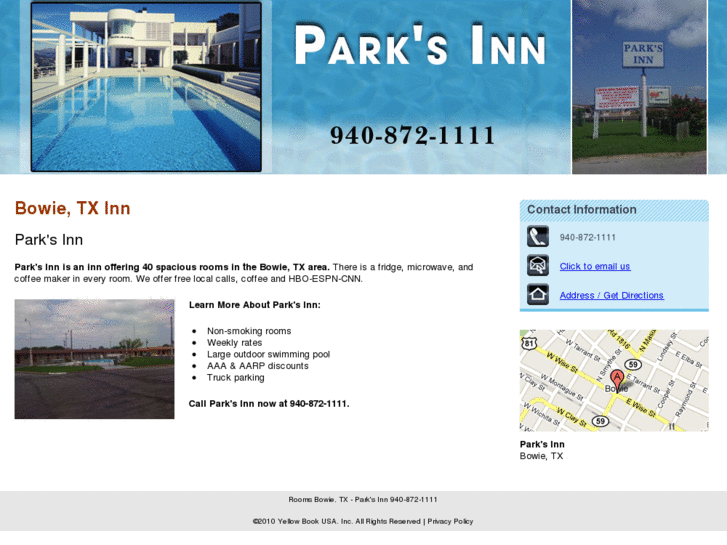 www.parksinnbowie.com