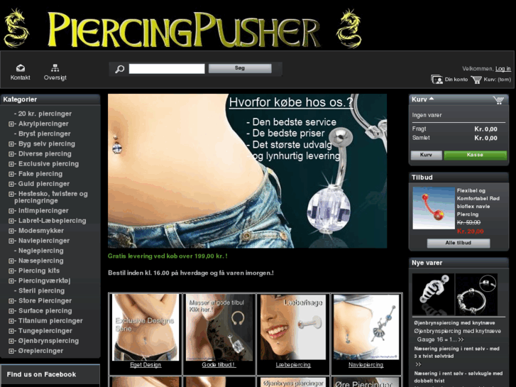 www.piercingpusher.dk