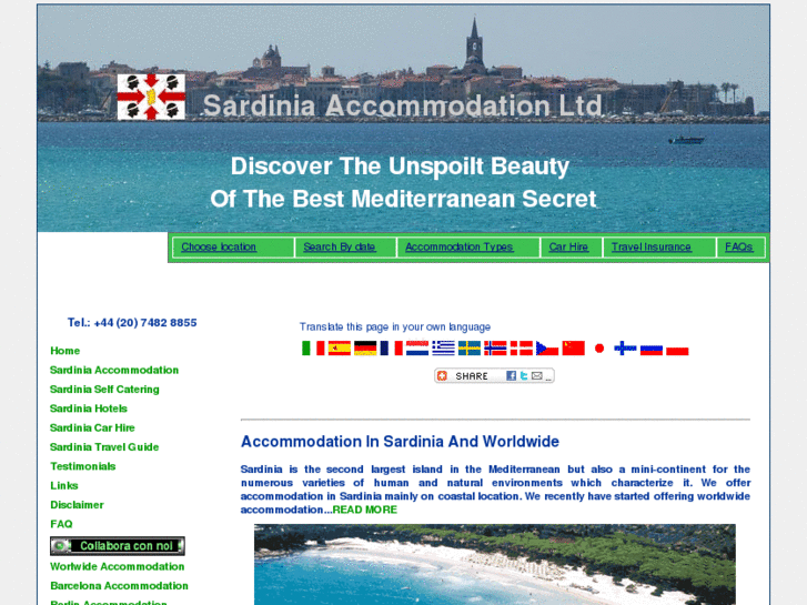 www.sardiniaaccommodation.co.uk