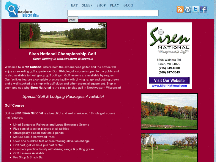 www.sirengolfcourse.com