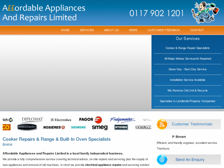 www.affordableappliancesandrepairs.co.uk