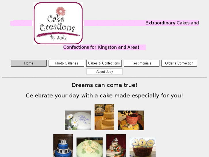 www.cakecreationsbyjudy.com