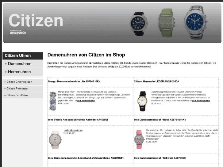 www.citizenuhren.net