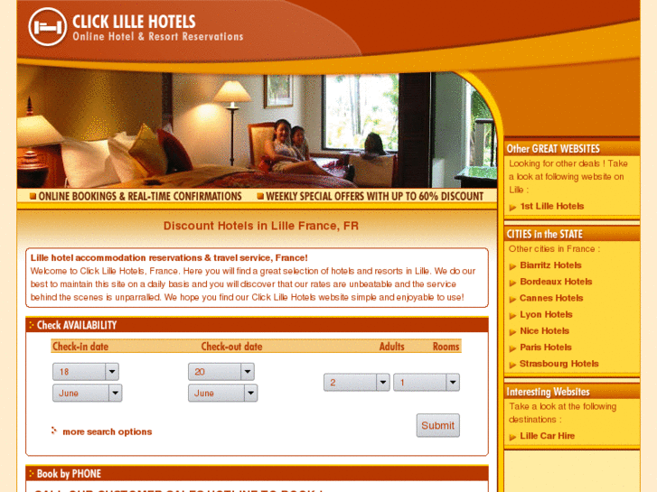 www.clicklillehotels.com