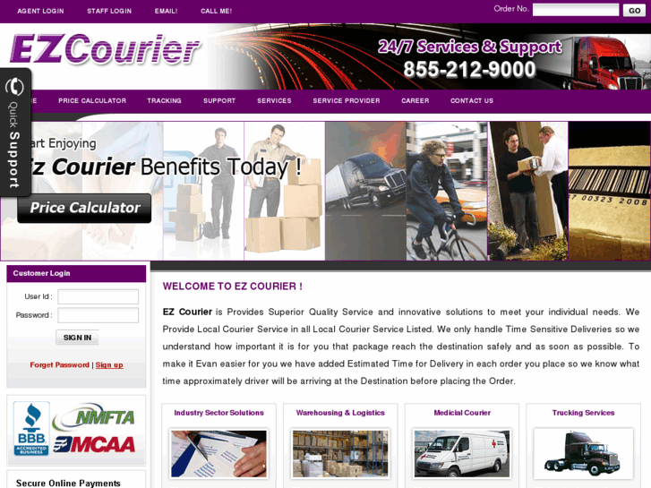 www.ecourierservice.com