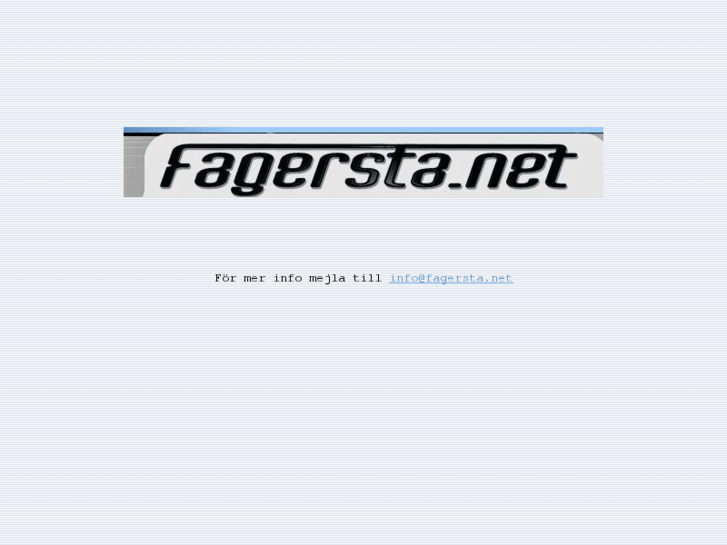 www.fagersta.net