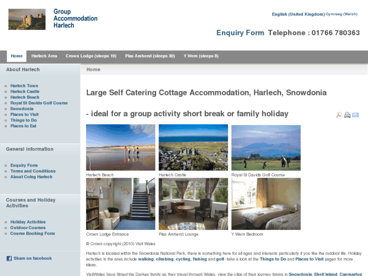 www.harlech-accommodation.com