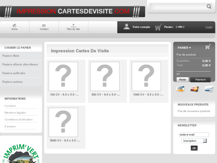 www.impressioncartesdevisite.com