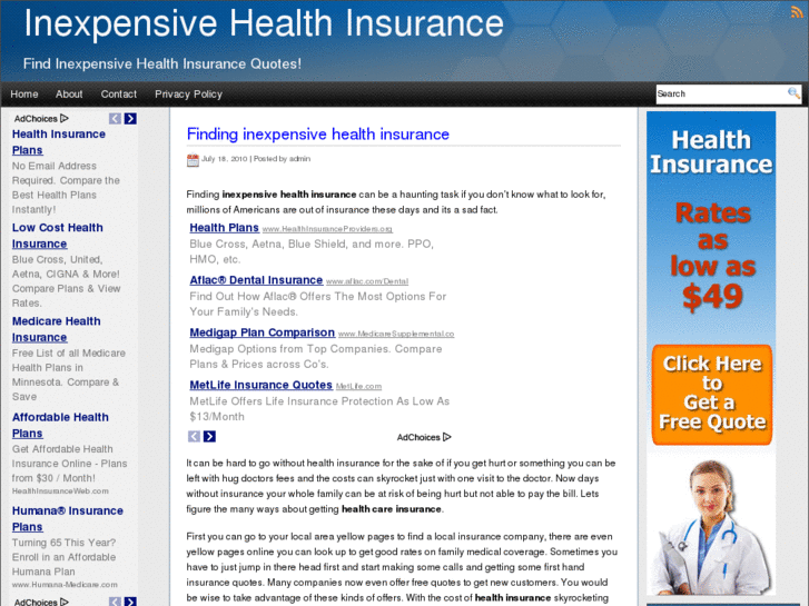 www.inexpensive-healthinsurance.com