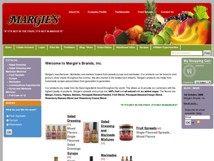 www.margiesbrands.com