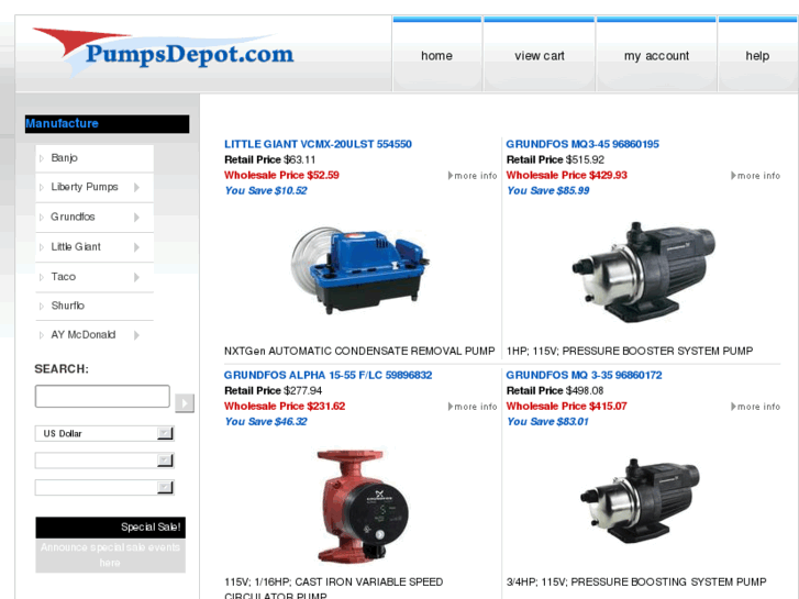 www.pumpsdepot.com