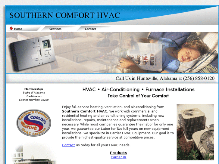 www.southerncomforthvac.net