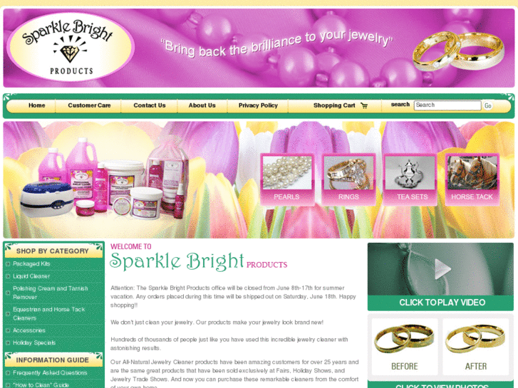 www.sparklebrightproducts.com