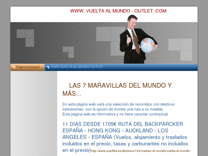 www.vueltaalmundo-outlet.com