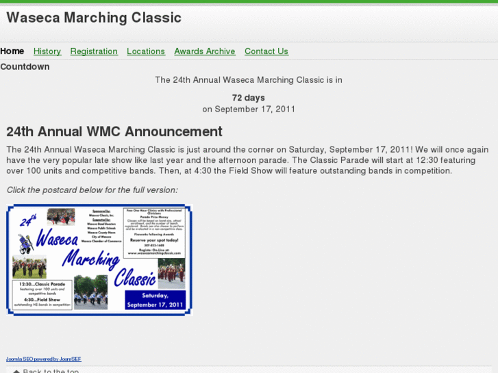 www.wasecamarchingclassic.com