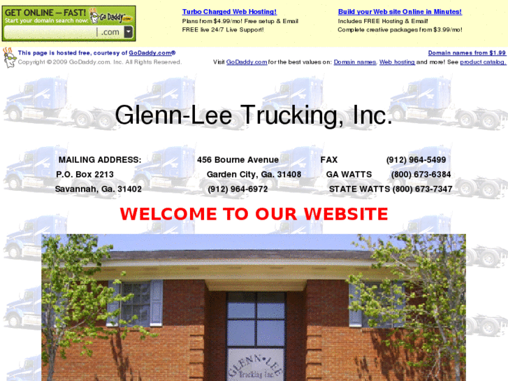 www.glenn-leetrucking.com