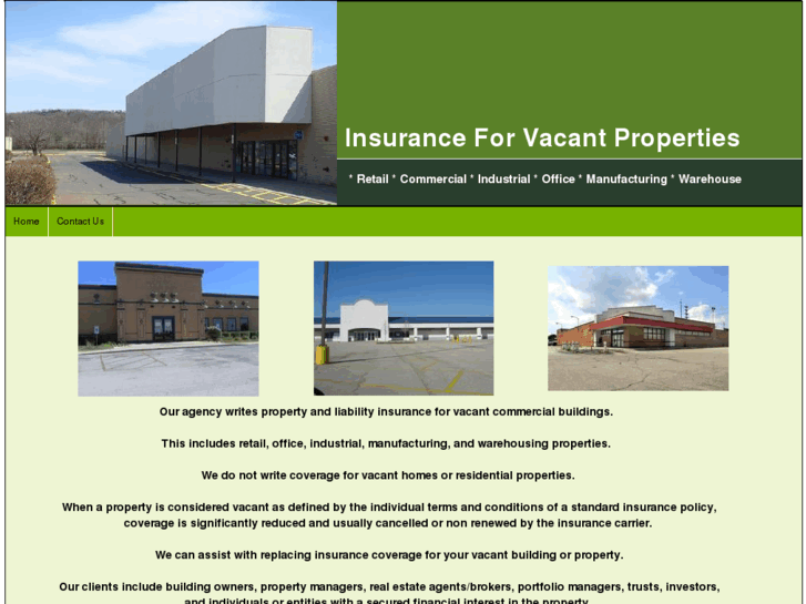 www.insuranceforvacantproperties.com