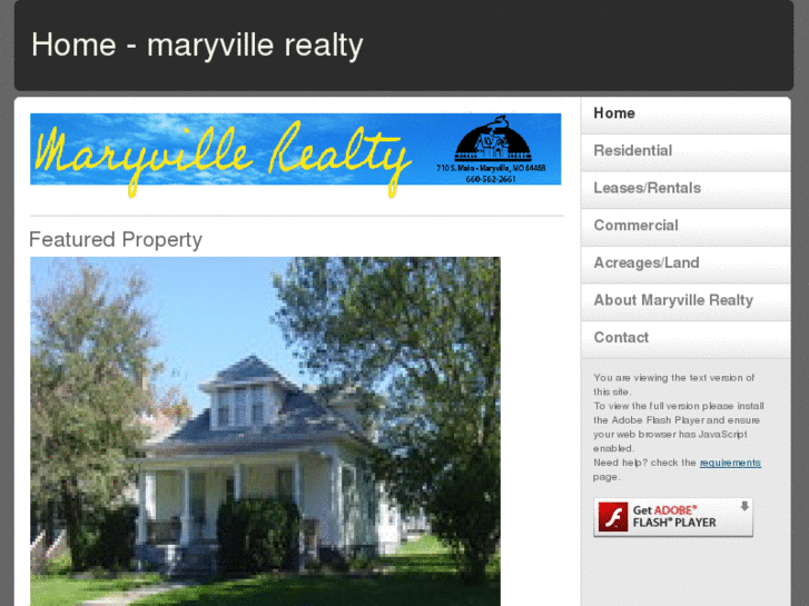 www.maryvillerealty.net