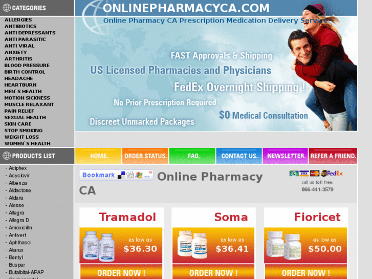 www.onlinepharmacyca.com