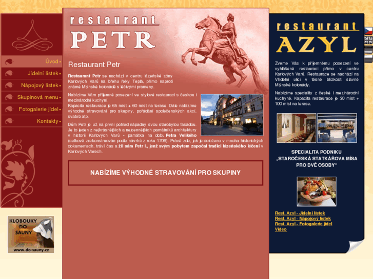 www.restaurantpetr.cz