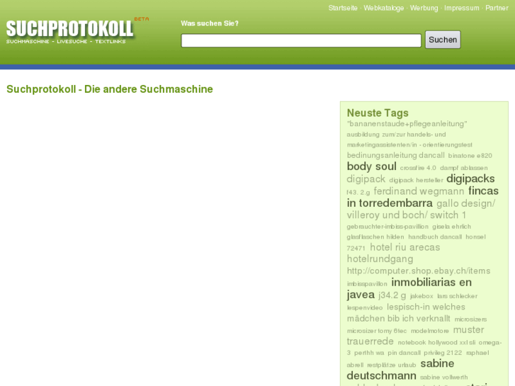 www.suchprotokoll.com