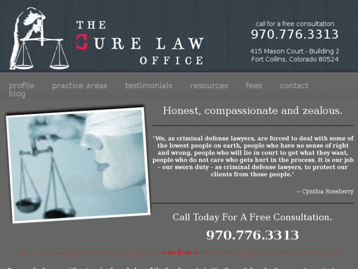 www.thecurelawoffice.com