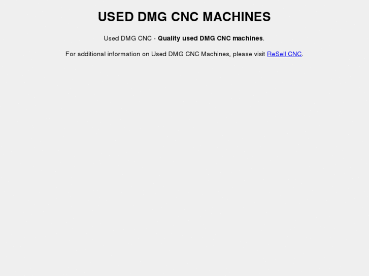 www.usedcncdmg.com