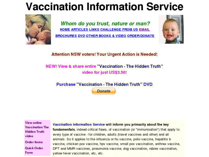www.vaccinationandvaccineinfo.org