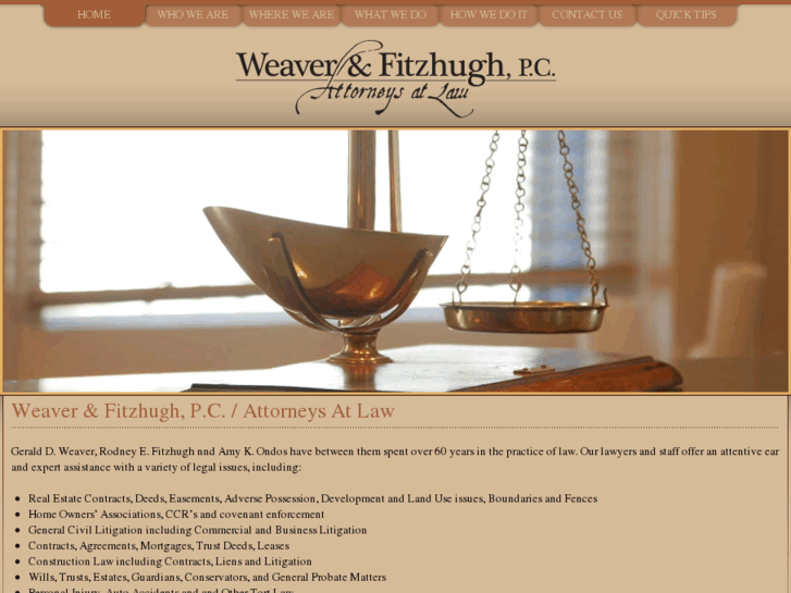 www.weaverandfitzhugh.com