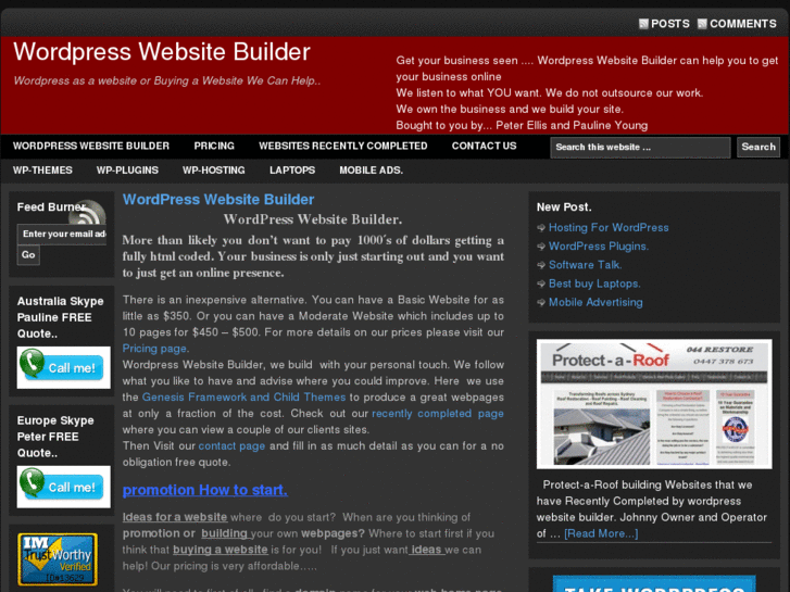 www.wordpresswebsitebuilder.biz