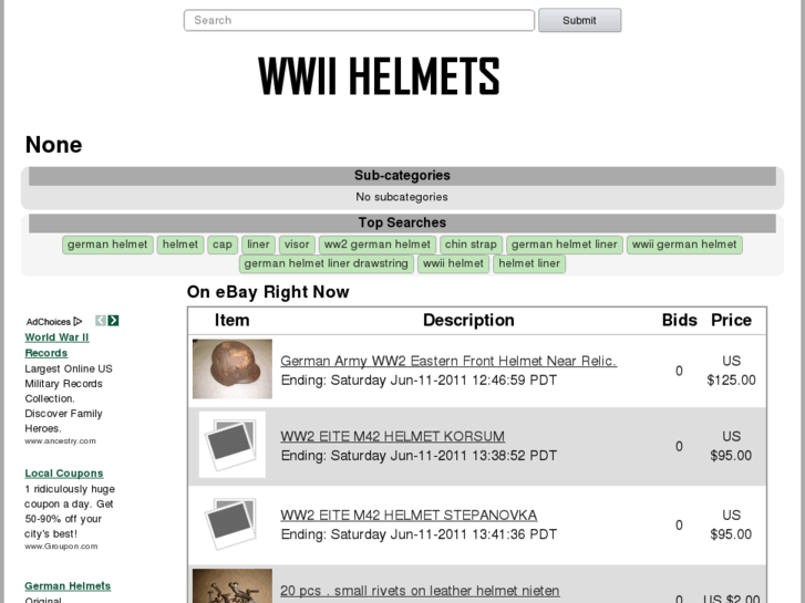 www.wwiihelmet.net