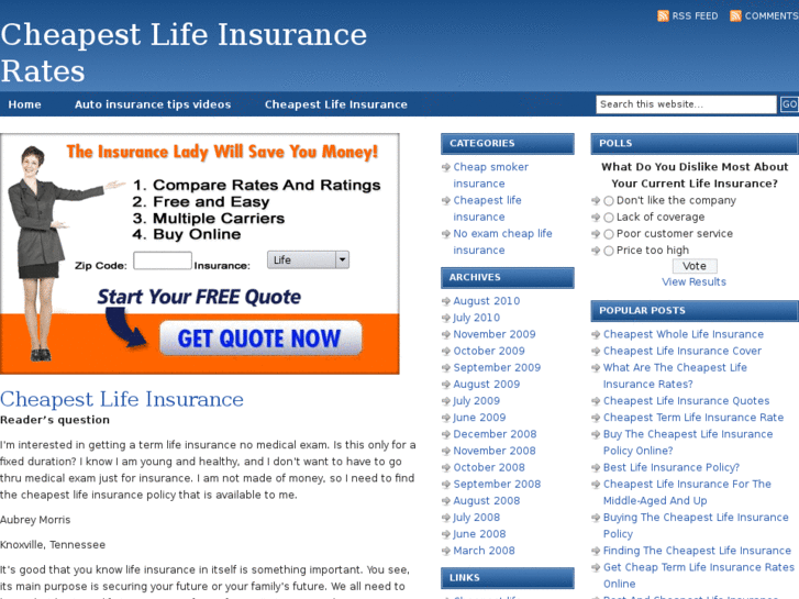 www.buycheapestlifeinsurance.com