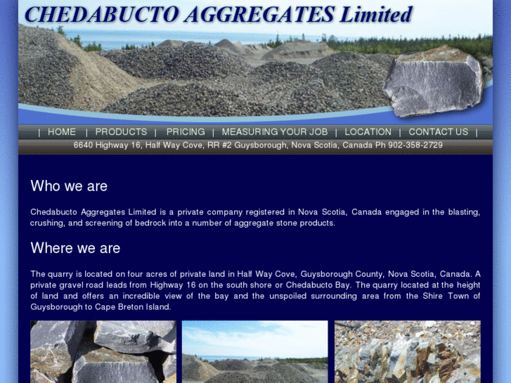 www.chedabuctoaggregates.com