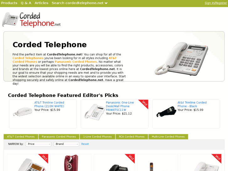 www.cordedtelephone.net