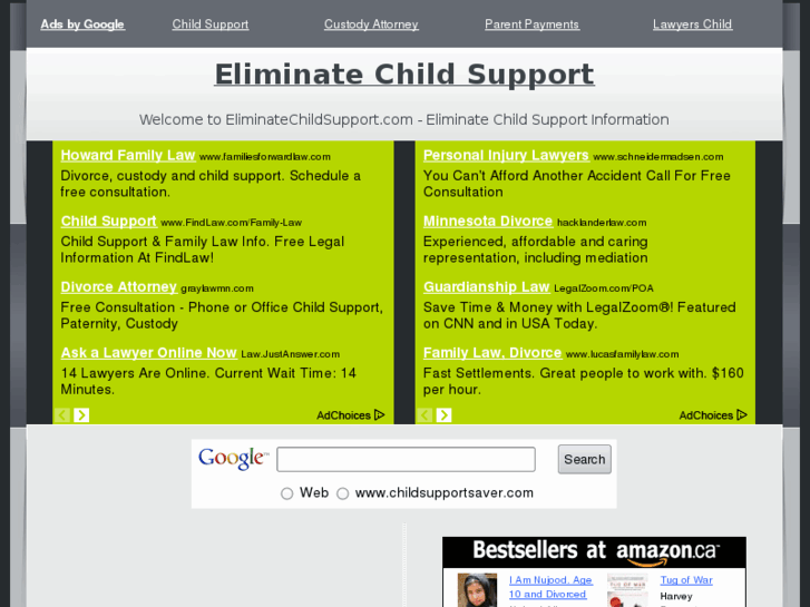 www.eliminatechildsupport.com