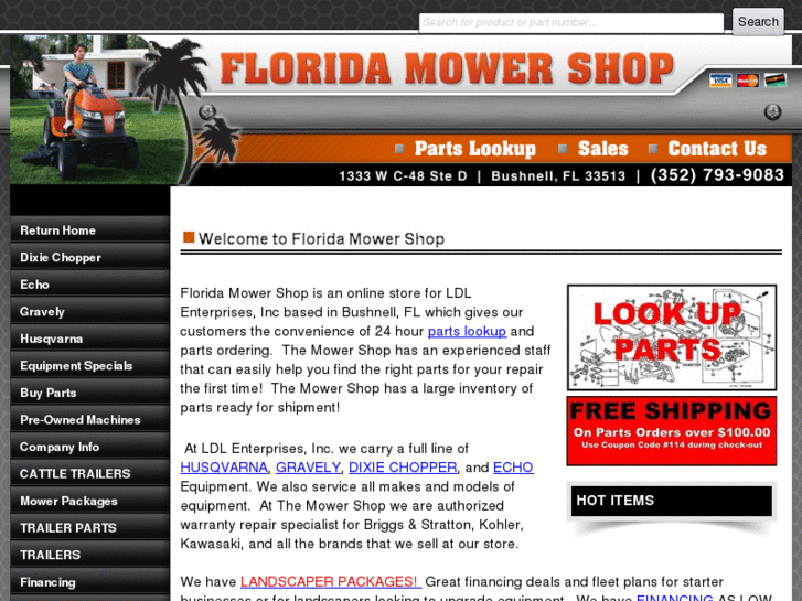 www.floridamowershop.com