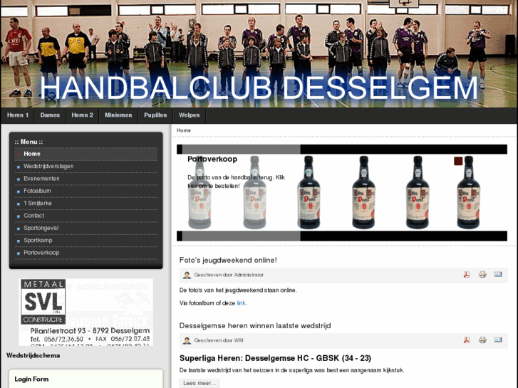 www.handbaldesselgem.com