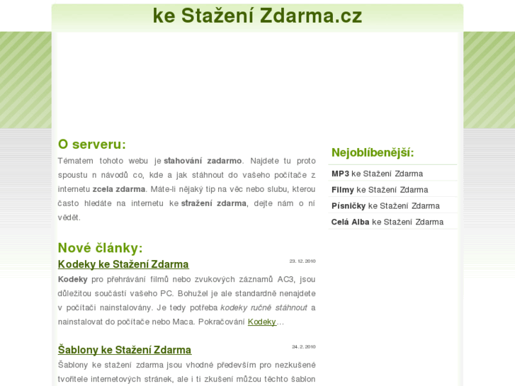 www.ke-stazeni-zdarma.cz
