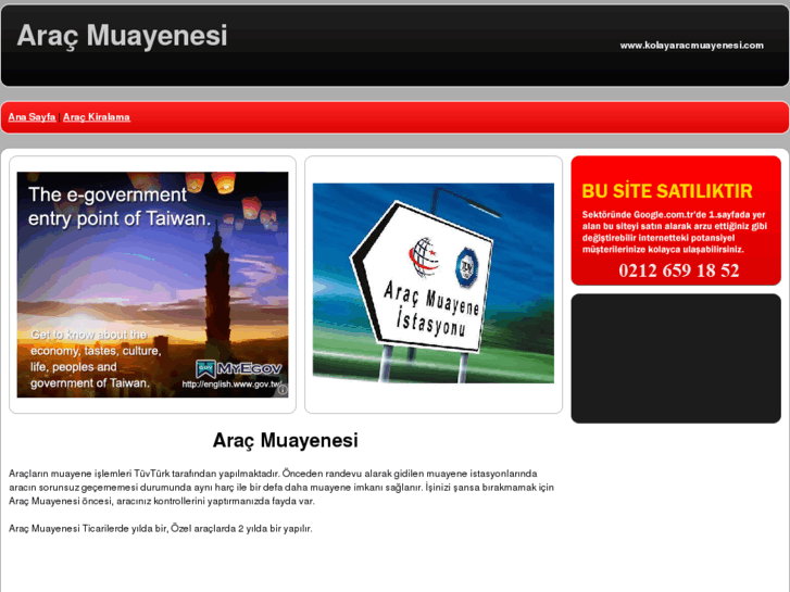 www.kolayaracmuayenesi.com